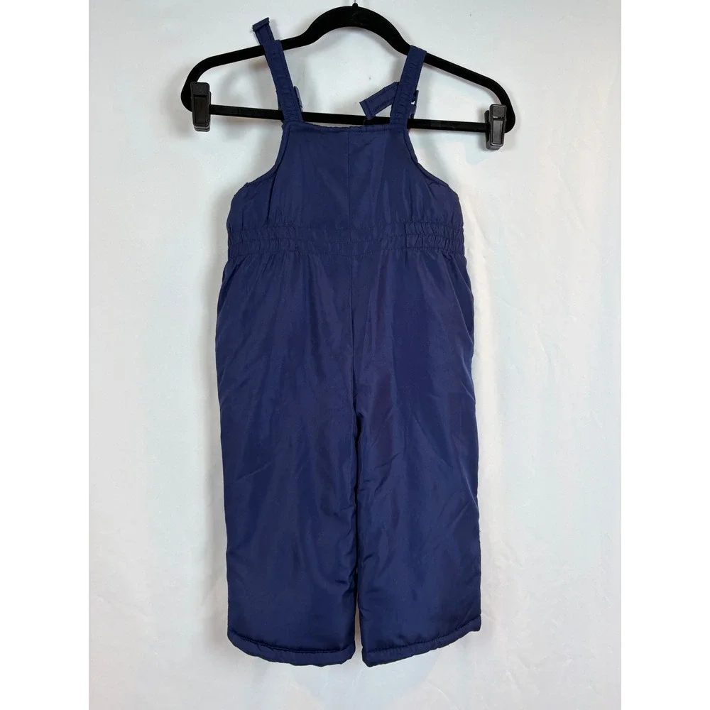 Carters Toddler 3T Navy Blue Insulated Snow Bibs Winter Overalls C2238S06